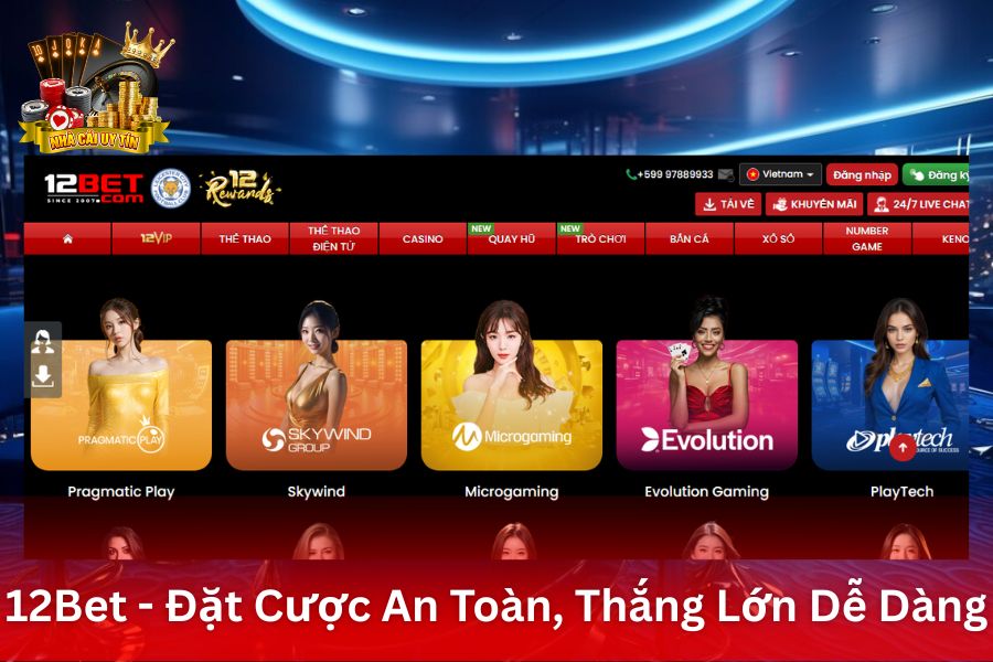 12Bet - Đặt Cược An Toàn, Thắng Lớn Dễ Dàng