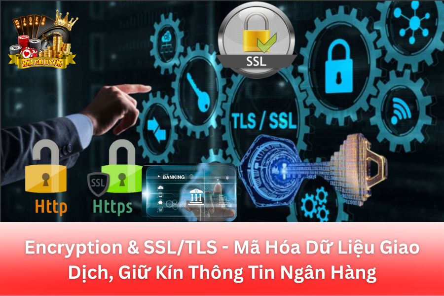 Encryption Và SSL/TLS - Mã Hóa Dữ Liệu Giao Dịch, Giữ Kín Thông Tin Ngân Hàng