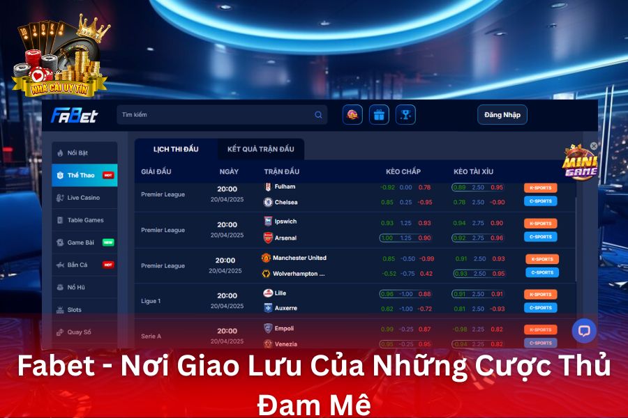 FaBet - Nơi Giao Lưu Của Những Cược Thủ Đam Mê