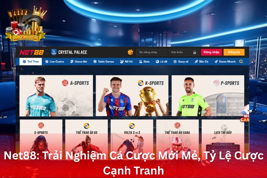 Net88 - Trải Nghiệm Cá Cược Mới Mẻ, Tỷ Lệ Cược Cạnh Tranh