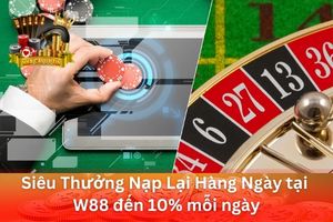 Ảnh đại diện bài viết siêu thưởng nạp lại hàng ngày tại W88