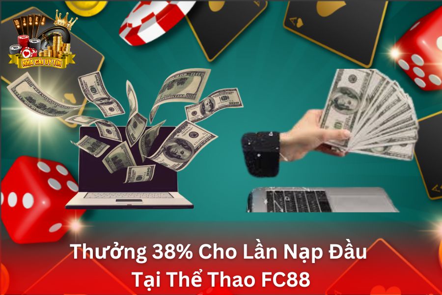 Thưởng Nạp Đầu Tại Thể Thao FC88 Lên Đến 38%