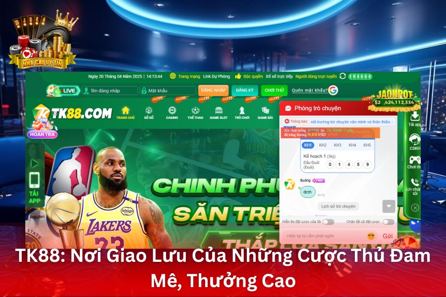 TK88 - Nơi Giao Lưu Của Những Cược Thủ Đam Mê, Thưởng Cao