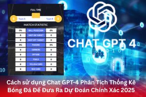 Ảnh đại diện bài viết Hướng Dẫn Sử Dụng Chat GPT-4 Phân Tích Thống Kê Bóng Đá Để Đưa Ra Dự Đoán Chính Xác 2025