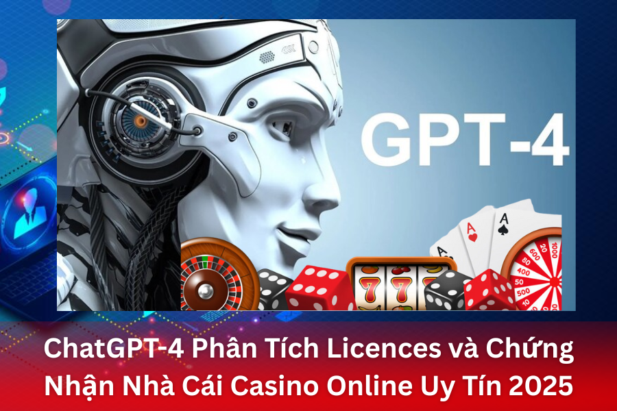 ChatGPT-4 Phân Tích License và Chứng Nhận Nhà Cái Casino Online Uy Tín 2025