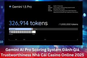 Ảnh đại diện bài viết Gemini AI Pro Scoring System Đánh Giá Trustworthiness Nhà Cái Casino Online 2025
