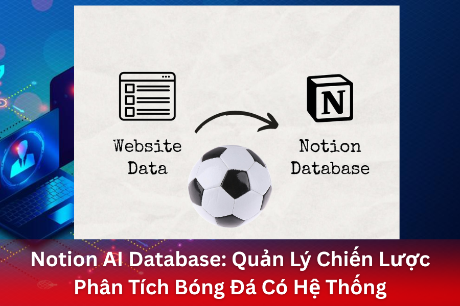 Notion AI Database: Quản Lý Chiến Lược Phân Tích Bóng Đá Có Hệ Thống