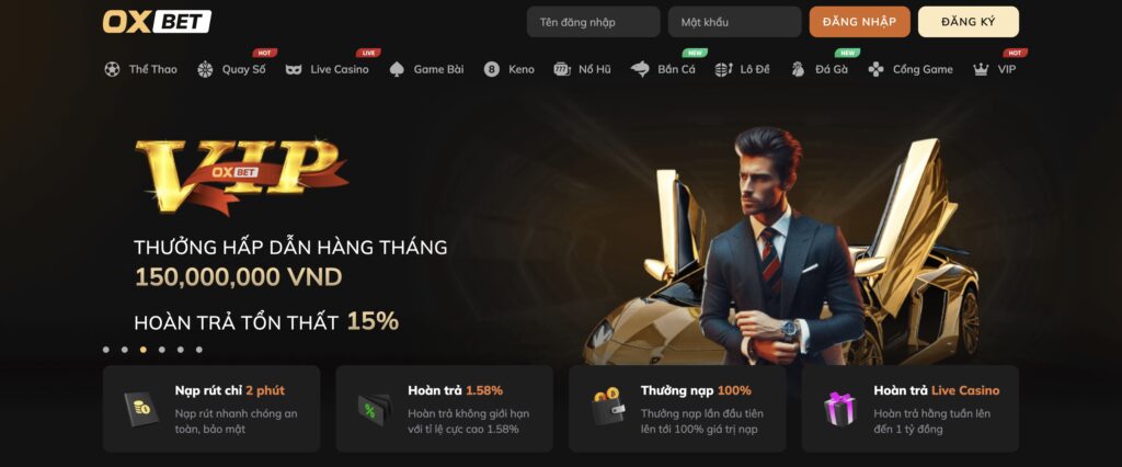 OxBet – Đẳng Cấp Nhà Cái Uy Tín Châu Âu