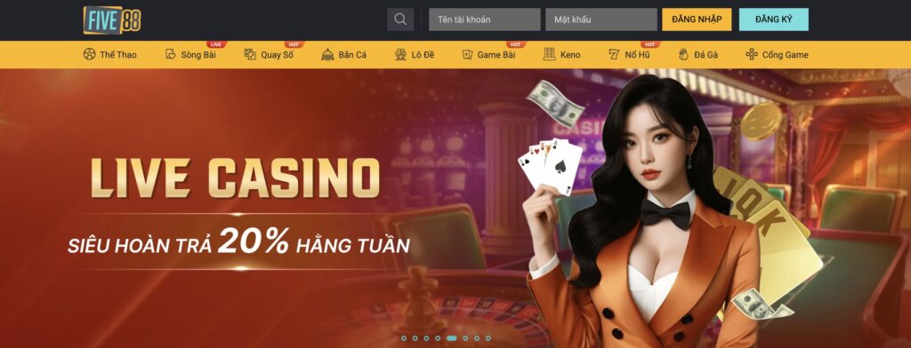 Five88 – Tỷ Lệ Ăn Kèo Hấp Dẫn